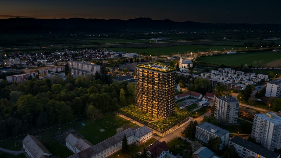 Residential tower